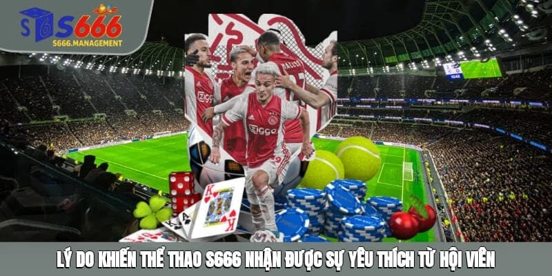 Lý do khiến thể thao S666 nhận được sự yêu thích từ hội viên