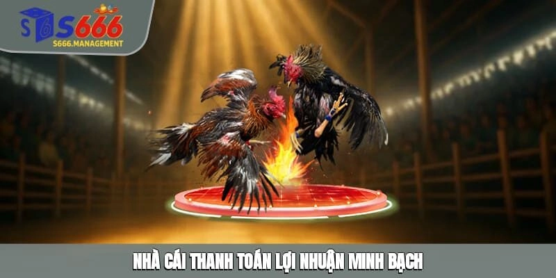 Nhà cái thanh toán lợi nhuận minh bạch