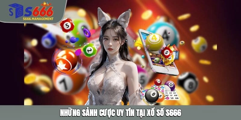 Những sảnh cược uy tín tại xổ số S666
